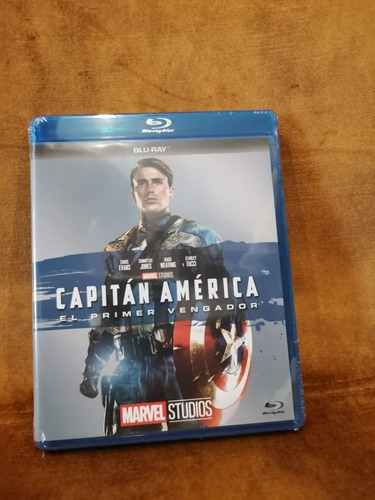 Capitán América Blu Ray. Incluye Slipcover.