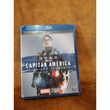 Capitán América Blu Ray. Incluye Slipcover.