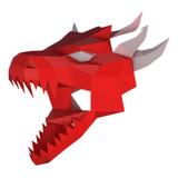 Máscara Dragón Para Armar Papercraft Papiroflexia (pdf)