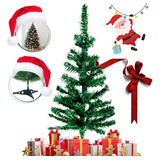 Árvore Natal 120cm Pinheiro Verde Artificial Mesa 100 Galhos