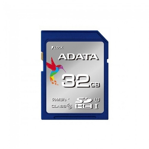 Tarjeta De Memoria Adata Sdhc 32gb Clase 10