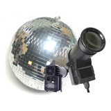 Combo Esfera 40 Cm Real + Spot Pin Led Rgbw 10w Excelente 