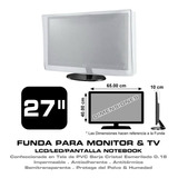 Funda Protectora Para Tv / Monitor Lcd Led 27 65x40x10 Cm