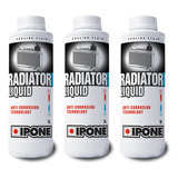 Liquido Refrigerante P/radiador Moto Ipone Radiator Liquidx3