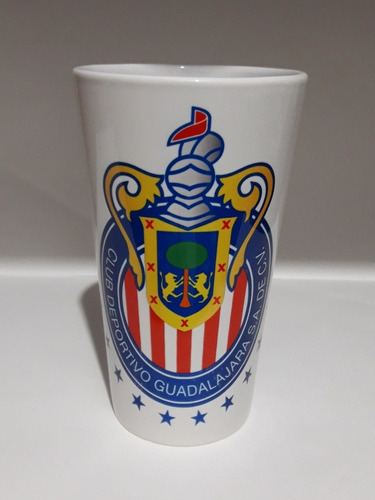 Taza De Las Chivas Del Guadalajara Personalizada Medio Litro