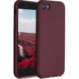 Kalibri Carcasa Compatible Con Apple iPhone 7/8/se Rojo Vino