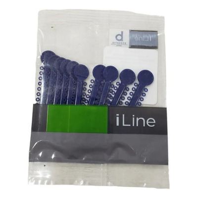 Borgatta Bastones Ligas Ortodoncia 10 Unidades Azul Oscuro Plástico | MercadoLibre