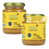 Kit 2 Mel Cremoso Orgânico Fazenda Vale Das Palmeiras 300g