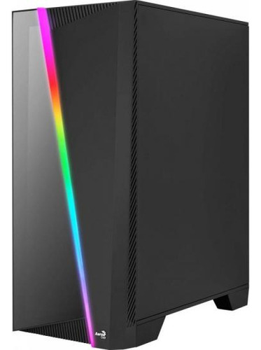 Gabinete Gamer Aerocool Mirage Preto Rgb Lateral Vidro