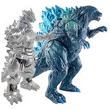 Twcare Set Of 2 Mecha Godzilla Earth Mechagodzilla Kiryu Toy