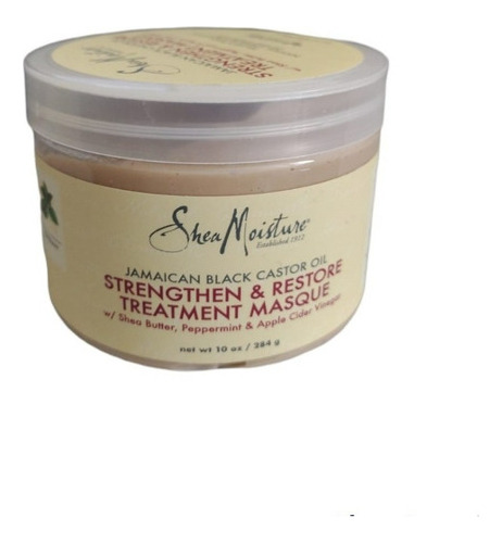 Crema Capilar Sheamoisture  Tratamiento Aceite De Ricino