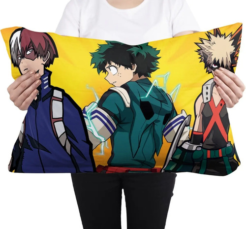 Cojin Almohada Boku No Hero Deku Shoto Bakugo Anime Hogar