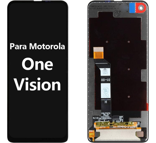 Tela Frontal Lcd Display Com Para Motorola One Vision Xt1970