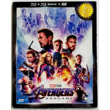 Avengers Endgame Marvel Pelicula (blu Ray + Dvd + Bonus)