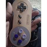 Controle Super Nintendo Dourado 