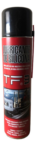 Pack 6u Lubricante Silicona Multiuso Aerosol Tf3 440cm3