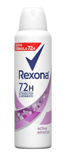 Desodorante Rexona Spray Mujer Active Motion 150ml