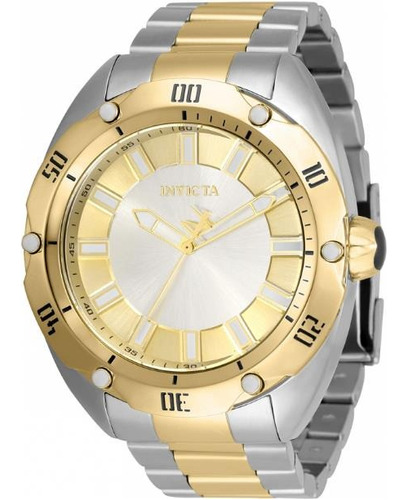 Relógio De Pulso Invicta Venom Dourado Original