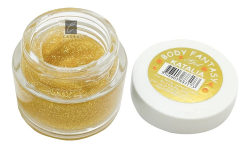 Frasco Glitter Gel Body Fantasy Katalia Brillo Rostro Cuerpo