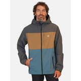 Cortaviento Windbreaker Triplete Gris Hombre Volcom