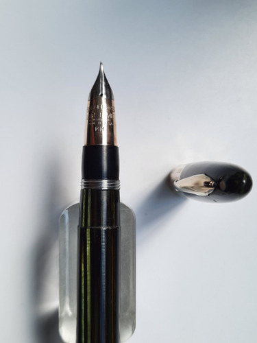 Pluma Fuente Sheaffer Lifetime Triumph, Verde P14k Años 40s