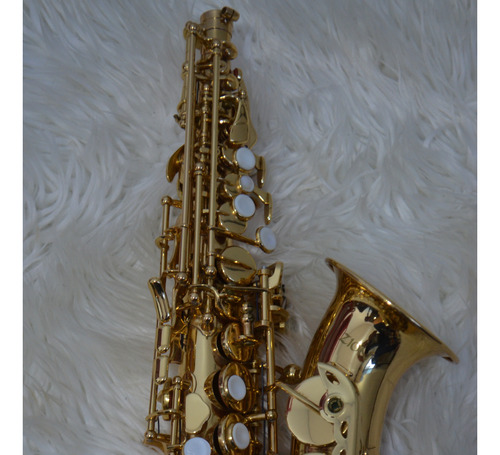 Sax Soprano Curvo Si Bemol Wing (.(.(. Lindão ).).)