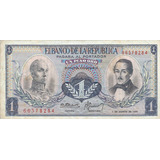 Colombia 1 Peso Oro 7 Agosto 1973