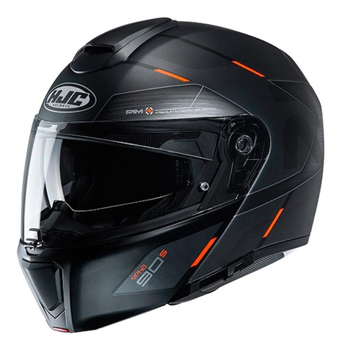 Casco Hjc Rpha 90s Grafica Rebatible Doble Visor Pinlock Md