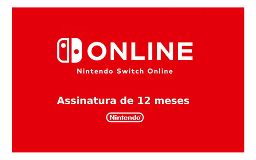 Nintendo Switch Online 12 Meses Usa - Individual Membership