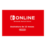 Nintendo Switch Online 12 Meses Usa - Individual Membership
