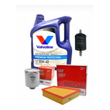 Aceite Valvoline 10w40 X 4 + Kit De 3 Filtros Vw Fox 1.6 