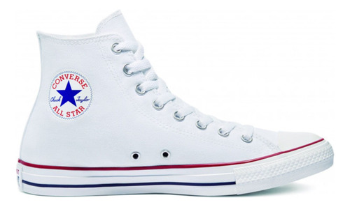 Tenis Converse All Star Hi Bota Blanco Unisex 100% Original 