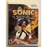 Sonic And The Secret Rings Wii Físico Auténtico