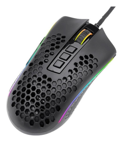 Mouse Gamer Redragon Storm Rgb 7 Botões 12400dpi M808-rgb