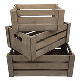 Admired By Nature Madera Decorativa, Regular, Caja De Granja