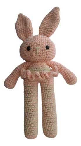 Conejo Amigurumi  Tejido Crochet Muñeco De Apego