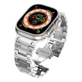 Pulsera De Acero Inoxidable Para Apple Watch  Correa De Nego