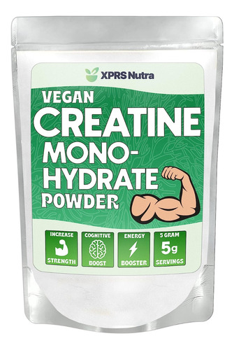 Creatine Vegan Mono-hidrate Powder Xprs Nutra 226g Importado