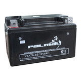 Bateria Ytx7a-bs Agm Para Motocicleta 12v/6ah Palma Bt7a-bs