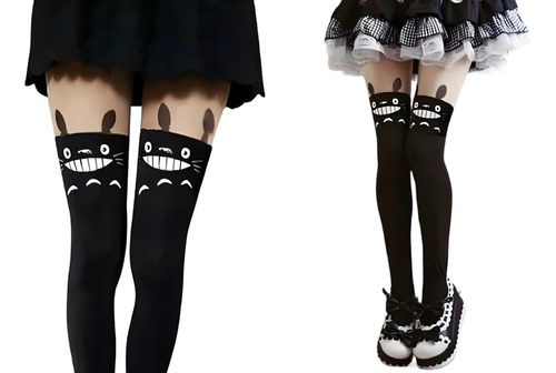 Pantys De Totoro Efecto Bucaneras Disfraz Cosplay Regalo