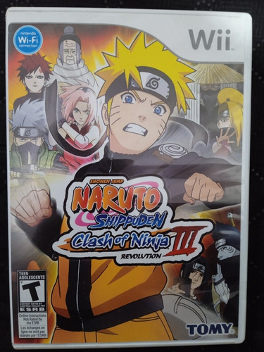 Naruto Shippuden Clash Of Ninja Revolution 3 Wii Y Wii U