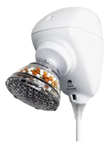 Chuveiro Elétrico Pure Shower 7500w 220v Cor Branco Potência 7555 W