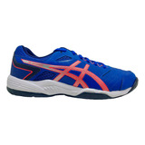 Zapatillas Asics Tenis Hombre Gel Backhand H Azul-rojo Cli