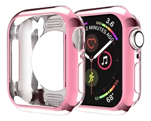 Carcasa Para Apple Watch Serie 5 Y 4 44mm Rosado