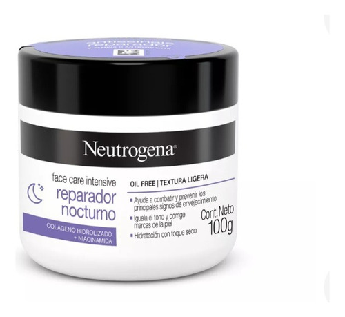 Crema Neutrogena Hidratante Y Reparador Nocturno