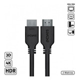 Cabo Hdmi 2.0 4k 30awg Puro Cobre - Phm20-2