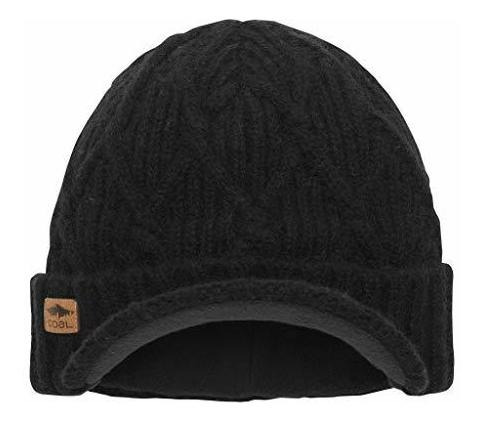 Coal Yukon Gorro De Invierno Con Visera De Lana De Punto Tre