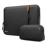 Funda De Notebook Acolchada Tomtoc Con Bolso Organizador