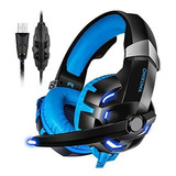 Headset Gamer Led Fone Onikuma Usb 7.1 Profissional Pc K2