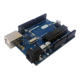 Placa Compatível Com Arduino Uno Versão Com Chip Dip.